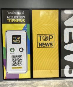 พิมพ์สติ๊เกอร์ติดกระจกซีทรูtopnew