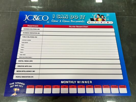 สติ๊กเกอร์รีดบนโฟมบอร์ด_JC&CO