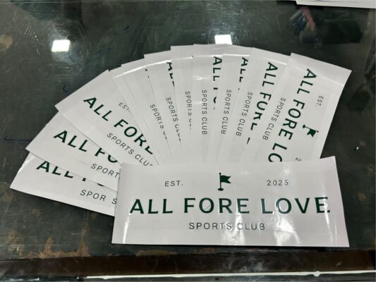 สติ๊กเกอร์ไดคัท all fore love