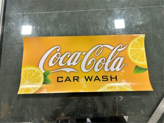 สติ๊กเกอร์ -coca-cola ส้ม